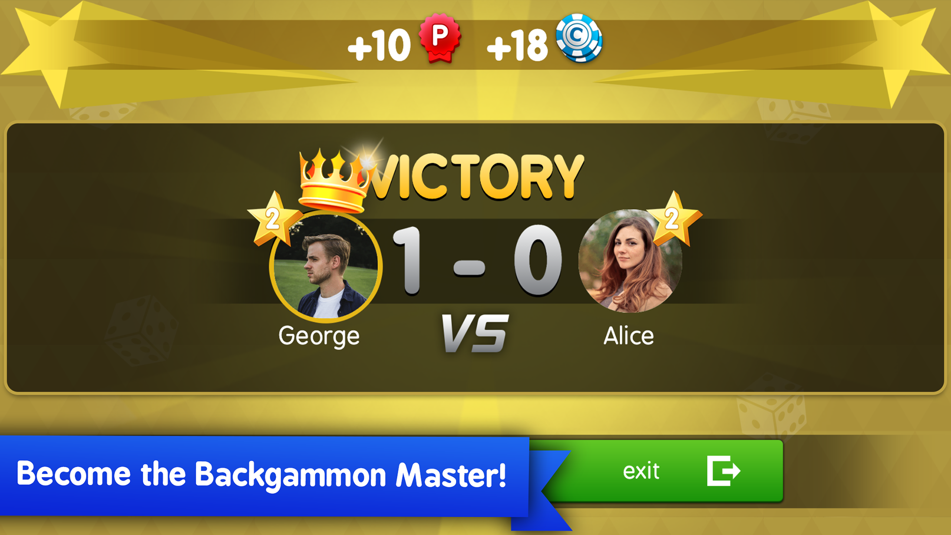 Backgammon Arena Screenshot 1